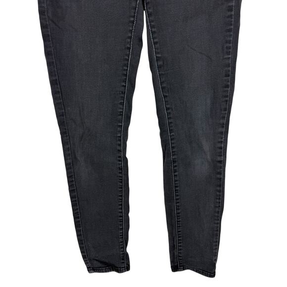 Levi's Jeans Women's 27 Black Denim Stretch Mid-Rise Slimming Skinny Leg Zip Fly - Picture 3 of 16